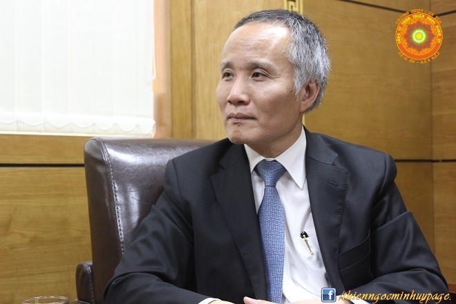 Thứ trưởng Bộ Công Thương Trần Quốc Khánh trong buổi họp kín chiều ngày 6/4 về bán hàng đa cấp
